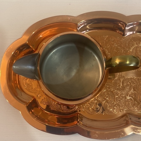 Coppercraft Guild Tea Set / 4 Piece - Picture 8 of 16